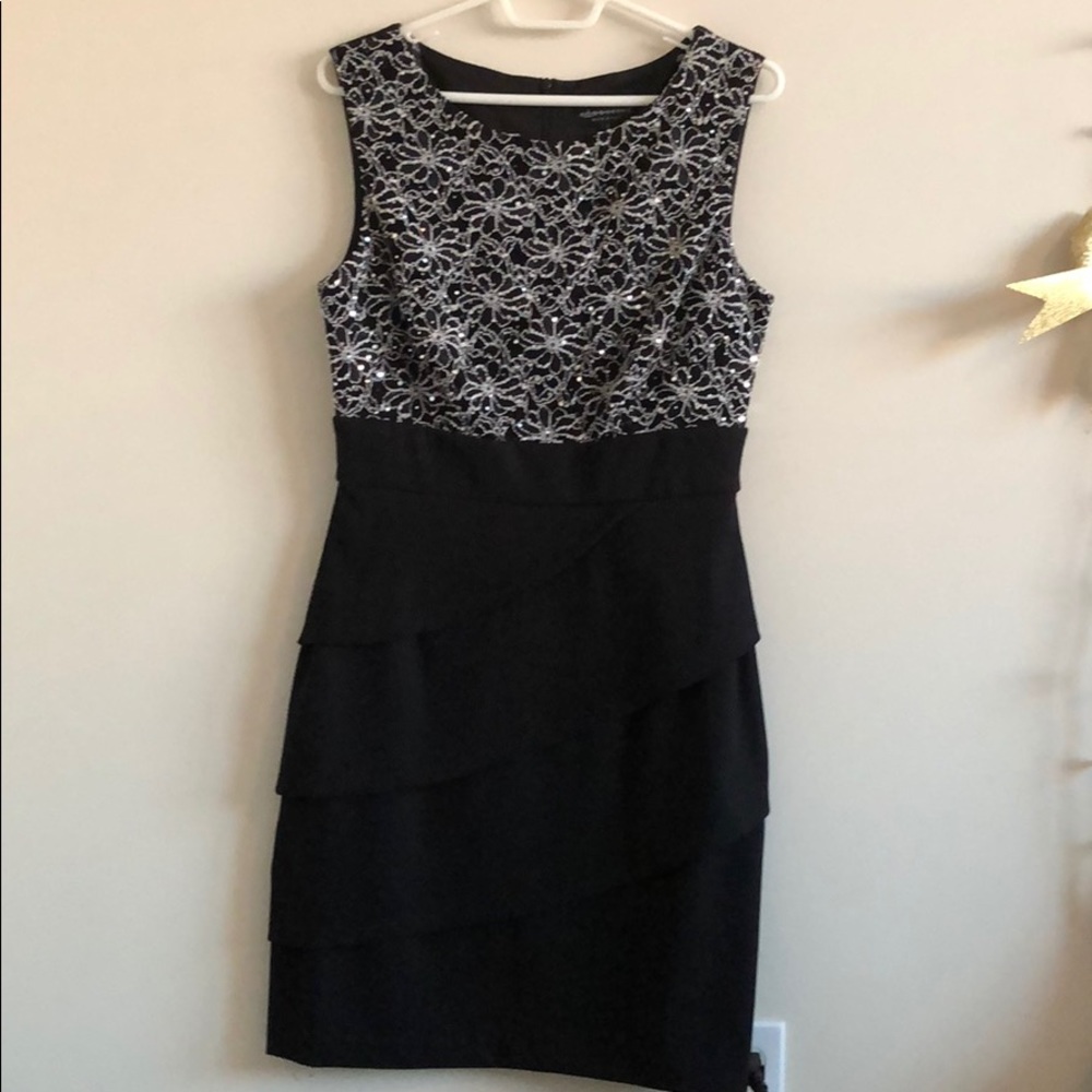 black dress